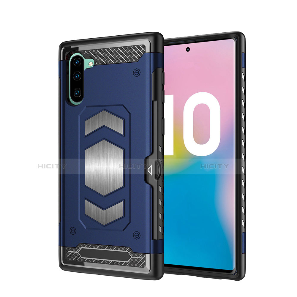Silikon Hülle Handyhülle und Kunststoff Schutzhülle Tasche Magnetisch für Samsung Galaxy Note 10 5G