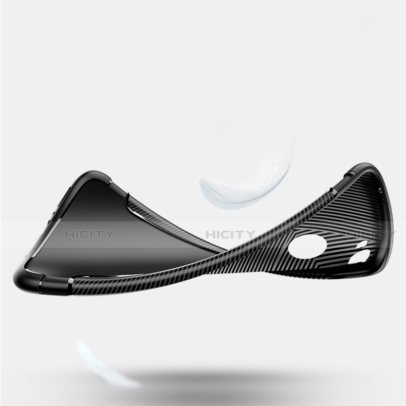 Silikon Hülle Handyhülle und Kunststoff Schutzhülle Tasche mit Magnetisch Fingerring Ständer für Xiaomi Mi 8 Lite