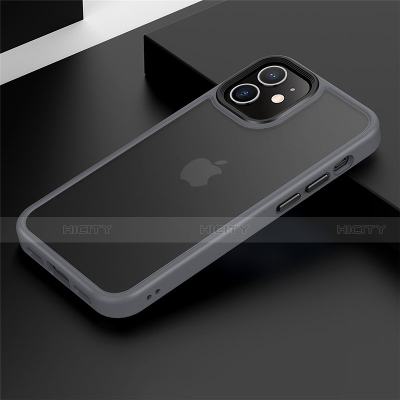Silikon Hülle Handyhülle und Kunststoff Schutzhülle Tasche N01 für Apple iPhone 12