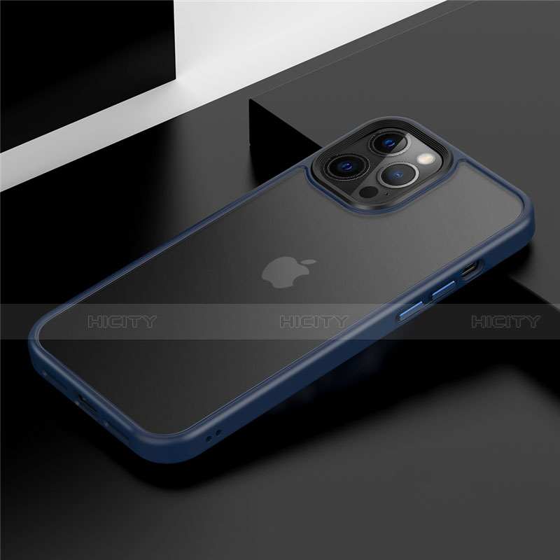 Silikon Hülle Handyhülle und Kunststoff Schutzhülle Tasche N01 für Apple iPhone 12 Pro