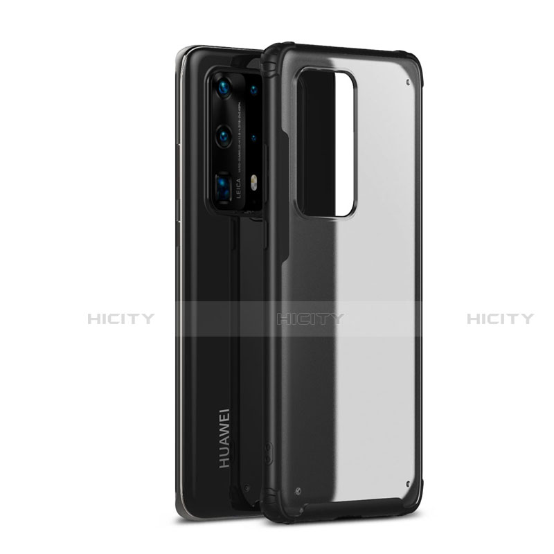 Silikon Hülle Handyhülle und Kunststoff Schutzhülle Tasche R01 für Huawei P40 Pro+ Plus