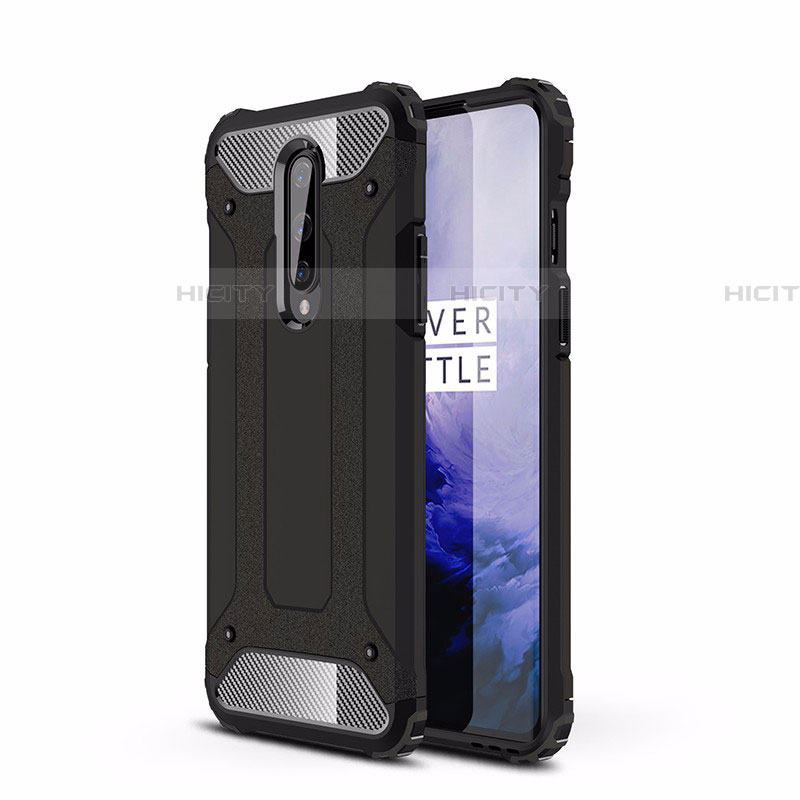 Silikon Hülle Handyhülle und Kunststoff Schutzhülle Tasche R01 für OnePlus 8