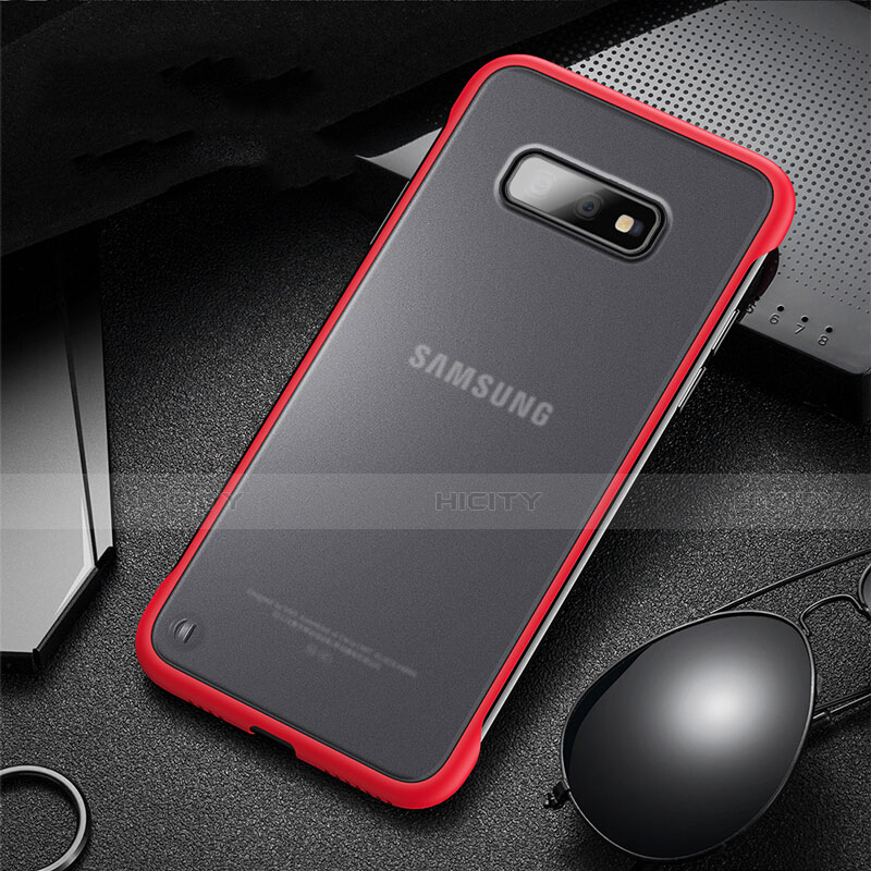 Silikon Hülle Handyhülle und Kunststoff Schutzhülle Tasche R01 für Samsung Galaxy S10e