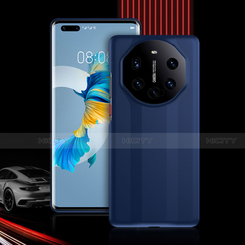 Silikon Hülle Handyhülle und Kunststoff Schutzhülle Tasche Vorder und Rückseite 360 Grad Ganzkörper R01 für Huawei Mate 40E Pro 4G Blau