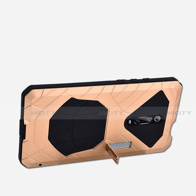 Silikon Hülle Handyhülle und Kunststoff Schutzhülle Tasche Vorder und Rückseite 360 Grad Ganzkörper R01 für Xiaomi Mi 9T groß