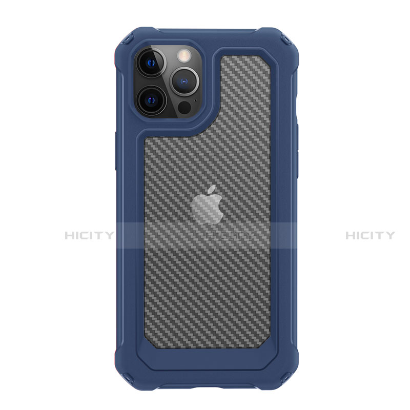 Silikon Hülle Handyhülle und Kunststoff Schutzhülle Tasche Vorder und Rückseite 360 Grad Ganzkörper R02 für Apple iPhone 12 Pro