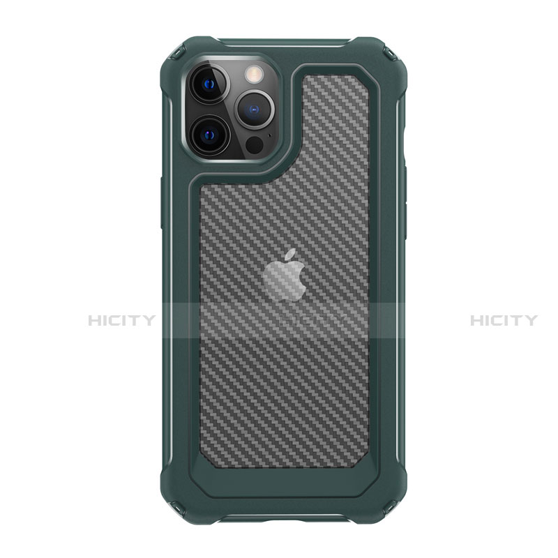Silikon Hülle Handyhülle und Kunststoff Schutzhülle Tasche Vorder und Rückseite 360 Grad Ganzkörper R02 für Apple iPhone 12 Pro Max