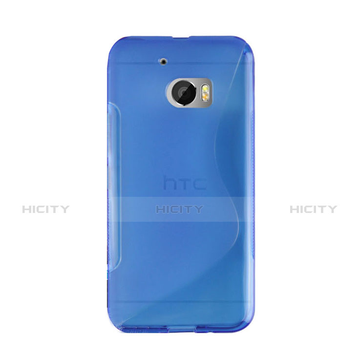 Silikon Hülle S-Line Schutzhülle für HTC 10 One M10 Blau Plus