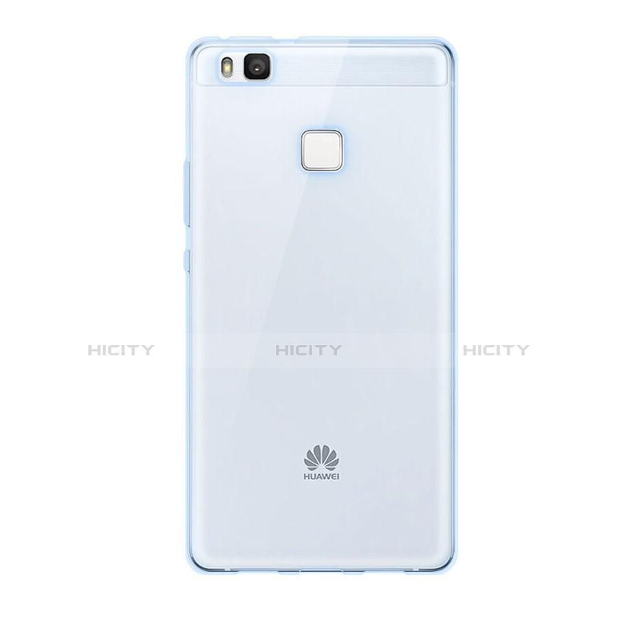 Silikon Hülle Ultra Dünn Schutzhülle Durchsichtig Transparent für Huawei P9 Lite Blau