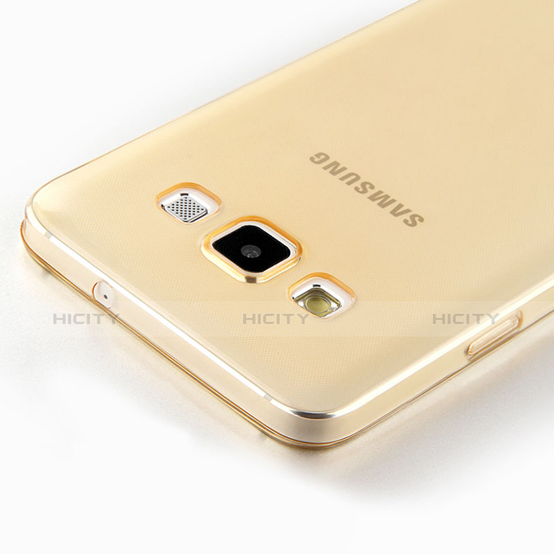 Silikon Hülle Ultra Dünn Schutzhülle Durchsichtig Transparent für Samsung Galaxy A7 SM-A700 Gold Plus