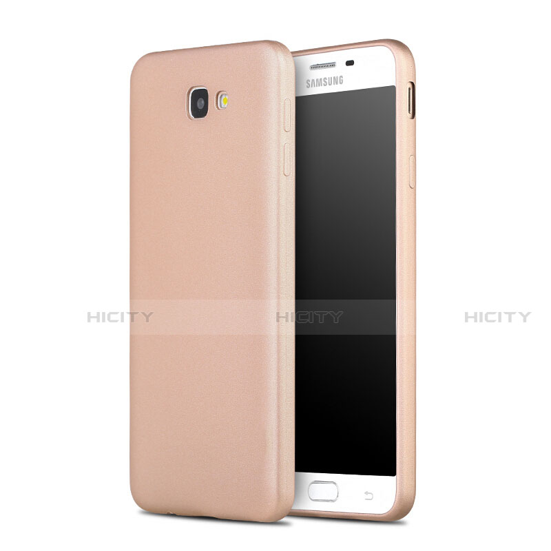 Silikon Schutzhülle Gummi Tasche für Samsung Galaxy J7 Prime Gold Plus