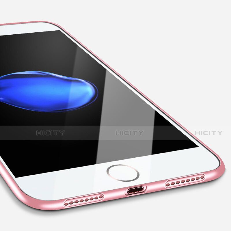 Silikon Schutzhülle Gummi Tasche Gel für Apple iPhone SE (2020) Rosa