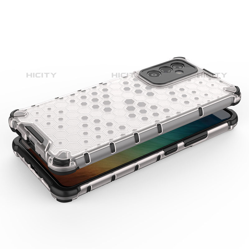 Silikon Schutzhülle Rahmen Tasche Hülle Durchsichtig Transparent 360 Grad Ganzkörper AM1 für Samsung Galaxy Quantum2 5G