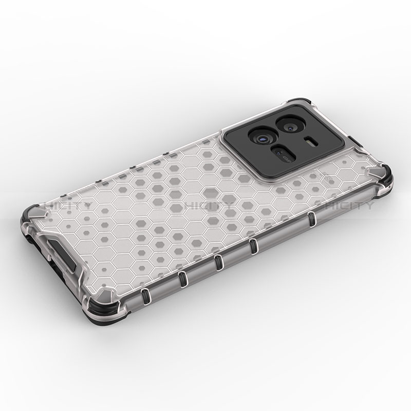 Silikon Schutzhülle Rahmen Tasche Hülle Durchsichtig Transparent 360 Grad Ganzkörper AM1 für Vivo iQOO 10 Pro 5G