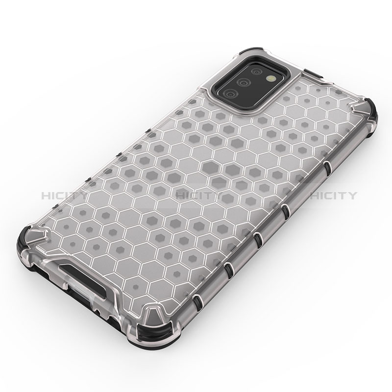 Silikon Schutzhülle Rahmen Tasche Hülle Durchsichtig Transparent 360 Grad Ganzkörper AM2 für Samsung Galaxy A02s