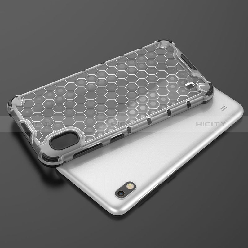 Silikon Schutzhülle Rahmen Tasche Hülle Durchsichtig Transparent 360 Grad Ganzkörper AM2 für Samsung Galaxy A10