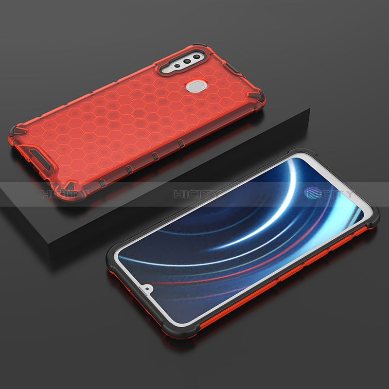 Silikon Schutzhülle Rahmen Tasche Hülle Durchsichtig Transparent 360 Grad Ganzkörper AM2 für Samsung Galaxy M30