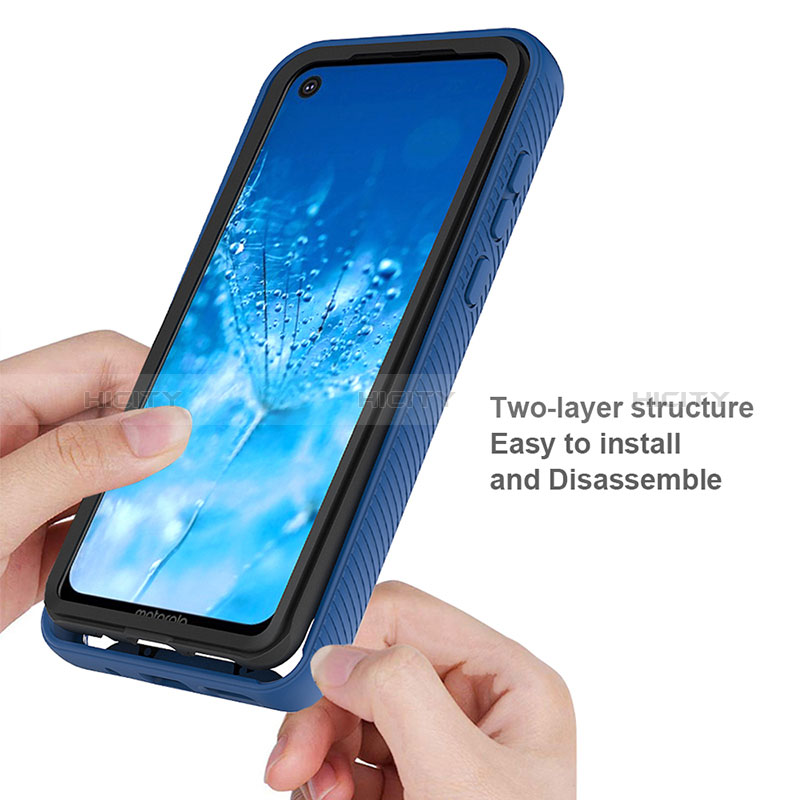Silikon Schutzhülle Rahmen Tasche Hülle Durchsichtig Transparent 360 Grad Ganzkörper ZJ1 für Samsung Galaxy S20 5G