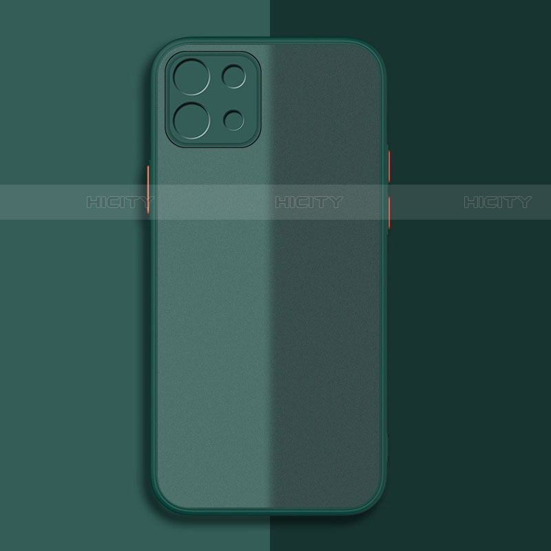 Silikon Schutzhülle Rahmen Tasche Hülle Durchsichtig Transparent für Xiaomi Mi 11 5G Grün