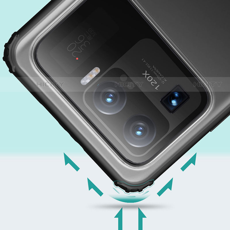 Silikon Schutzhülle Rahmen Tasche Hülle Durchsichtig Transparent M01 für Xiaomi Mi 11 Ultra 5G groß