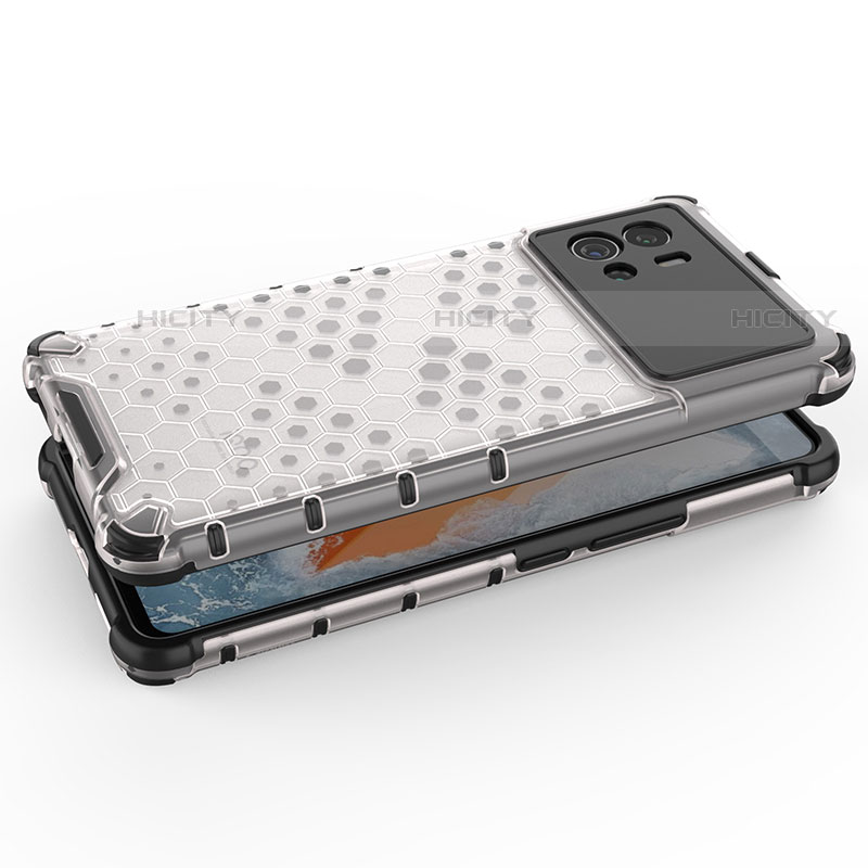 Silikon Schutzhülle Rahmen Tasche Hülle Durchsichtig Transparent M04 für Vivo iQOO 9 5G