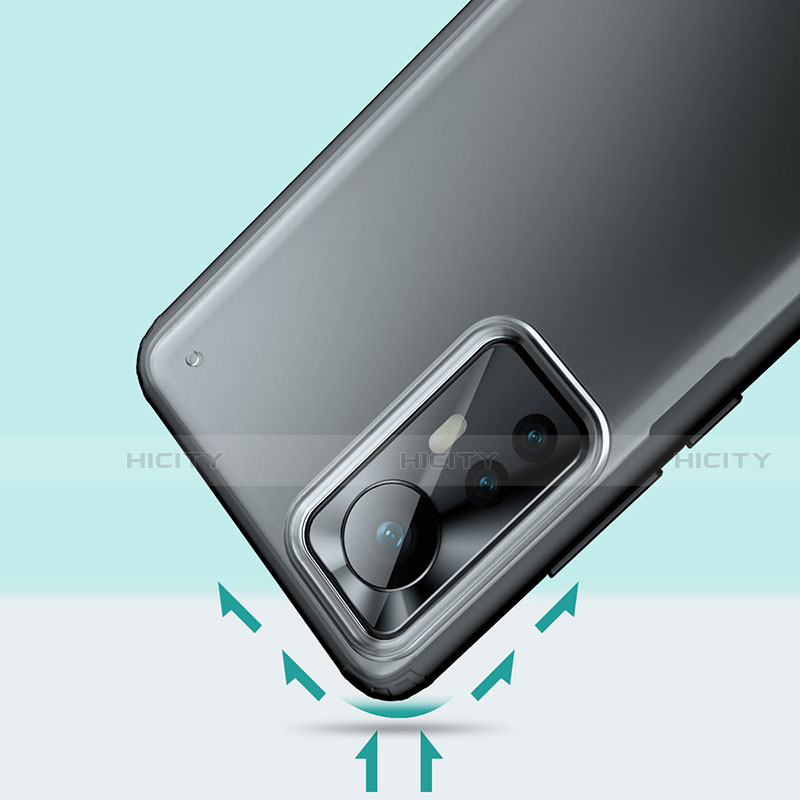 Silikon Schutzhülle Rahmen Tasche Hülle Durchsichtig Transparent M05 für Xiaomi Mi 12 5G