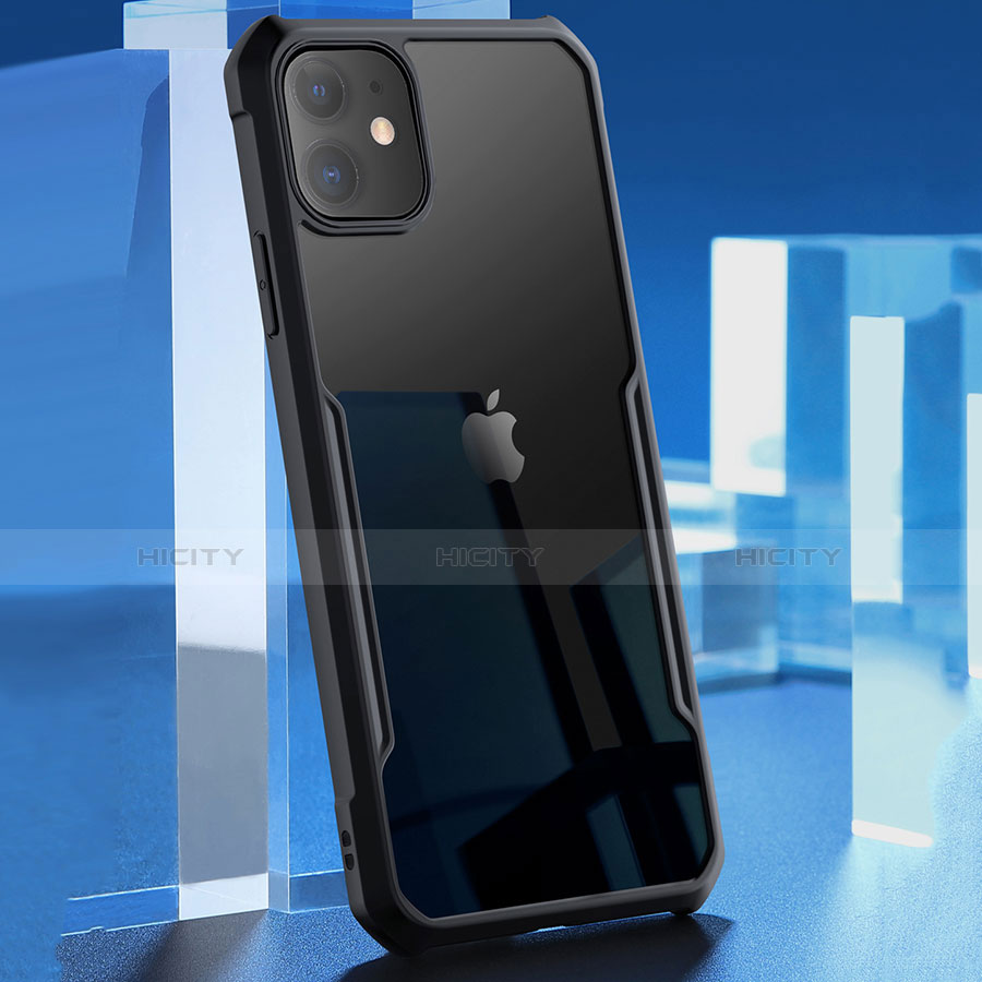 Silikon Schutzhülle Rahmen Tasche Hülle Durchsichtig Transparent Spiegel für Apple iPhone 11 groß