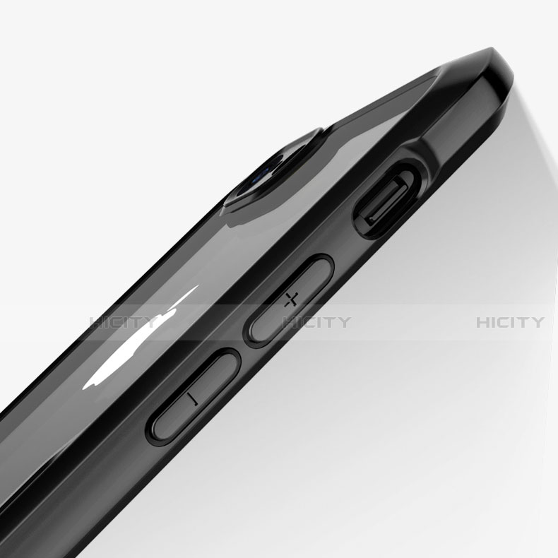 Silikon Schutzhülle Rahmen Tasche Hülle Durchsichtig Transparent Spiegel für Apple iPhone 6 Plus groß