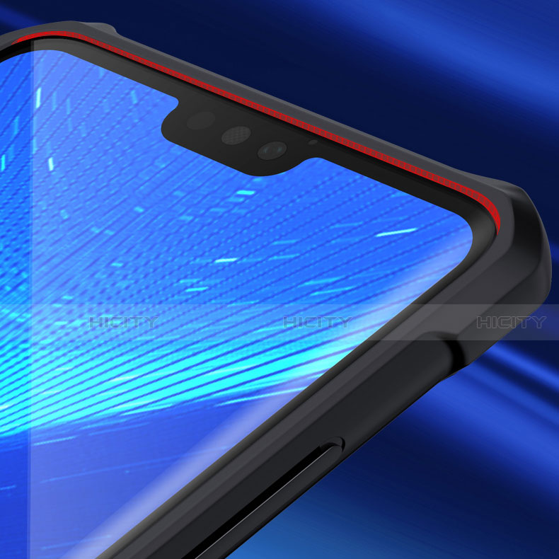 Silikon Schutzhülle Rahmen Tasche Hülle Durchsichtig Transparent Spiegel für Huawei Honor 8X