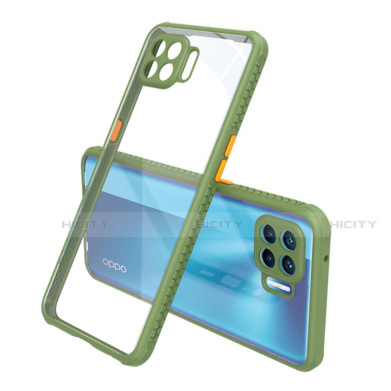 Silikon Schutzhülle Rahmen Tasche Hülle Durchsichtig Transparent Spiegel für Oppo A93