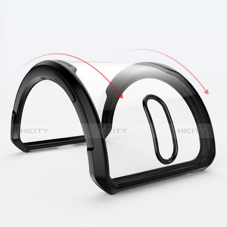 Silikon Schutzhülle Rahmen Tasche Hülle Durchsichtig Transparent Spiegel für Oppo RX17 Pro