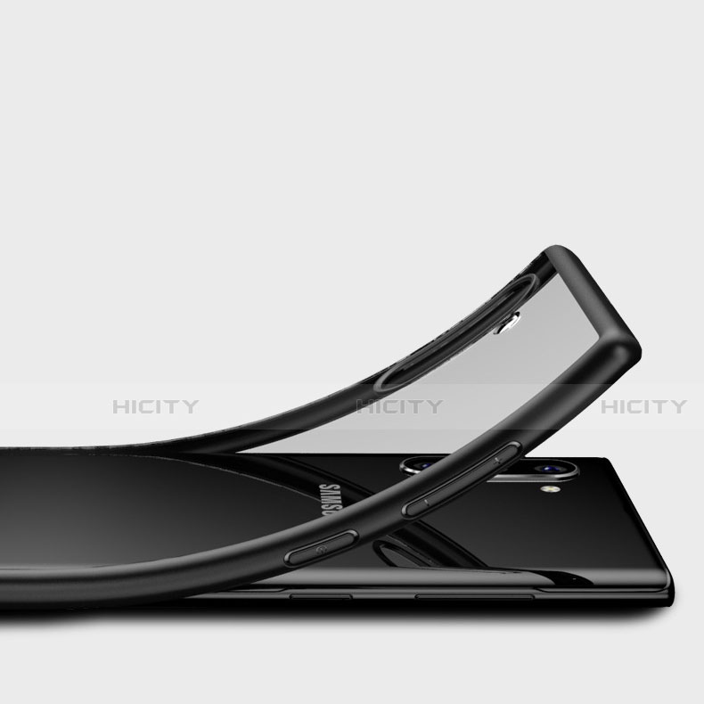 Silikon Schutzhülle Rahmen Tasche Hülle Durchsichtig Transparent Spiegel für Samsung Galaxy Note 10 5G groß