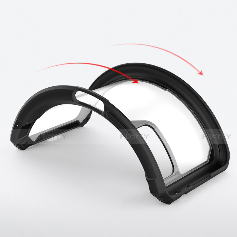 Silikon Schutzhülle Rahmen Tasche Hülle Durchsichtig Transparent Spiegel H01 für Huawei Honor V30 Pro 5G