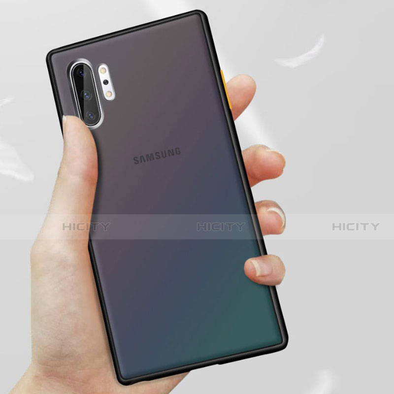 Silikon Schutzhülle Rahmen Tasche Hülle Durchsichtig Transparent Spiegel H01 für Samsung Galaxy Note 10 Plus groß