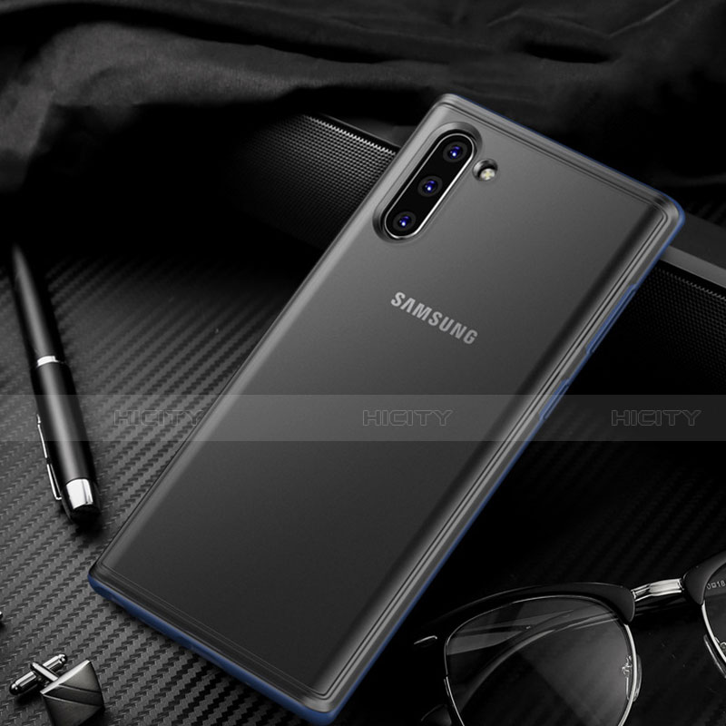 Silikon Schutzhülle Rahmen Tasche Hülle Durchsichtig Transparent Spiegel H01 für Samsung Galaxy Note 10 Plus 5G groß