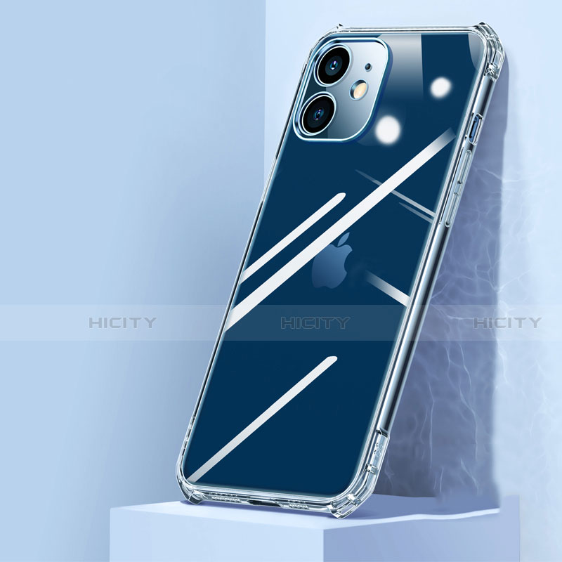 Silikon Schutzhülle Rahmen Tasche Hülle Durchsichtig Transparent Spiegel H02 für Apple iPhone 12 Mini