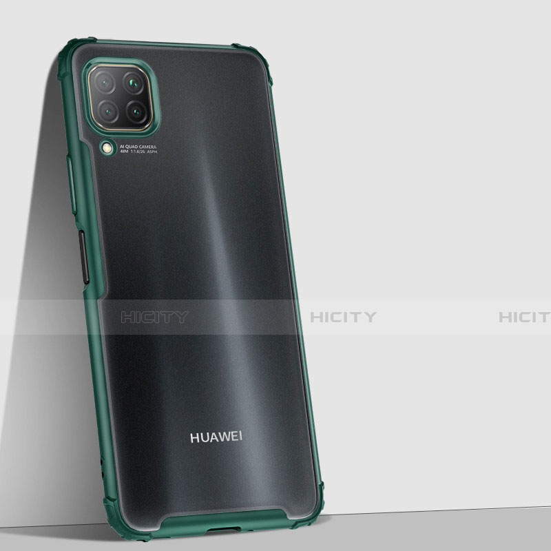 Silikon Schutzhülle Rahmen Tasche Hülle Durchsichtig Transparent Spiegel H02 für Huawei Nova 6 SE