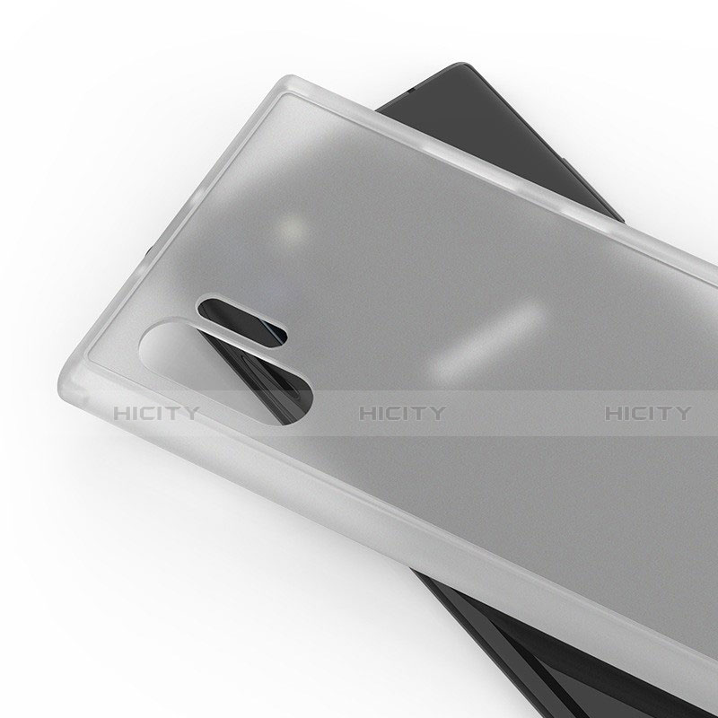 Silikon Schutzhülle Rahmen Tasche Hülle Durchsichtig Transparent Spiegel H02 für Samsung Galaxy Note 10 Plus groß