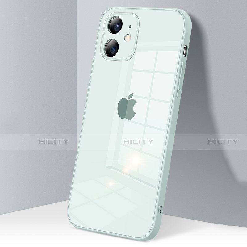 Silikon Schutzhülle Rahmen Tasche Hülle Durchsichtig Transparent Spiegel H06 für Apple iPhone 12 Mini