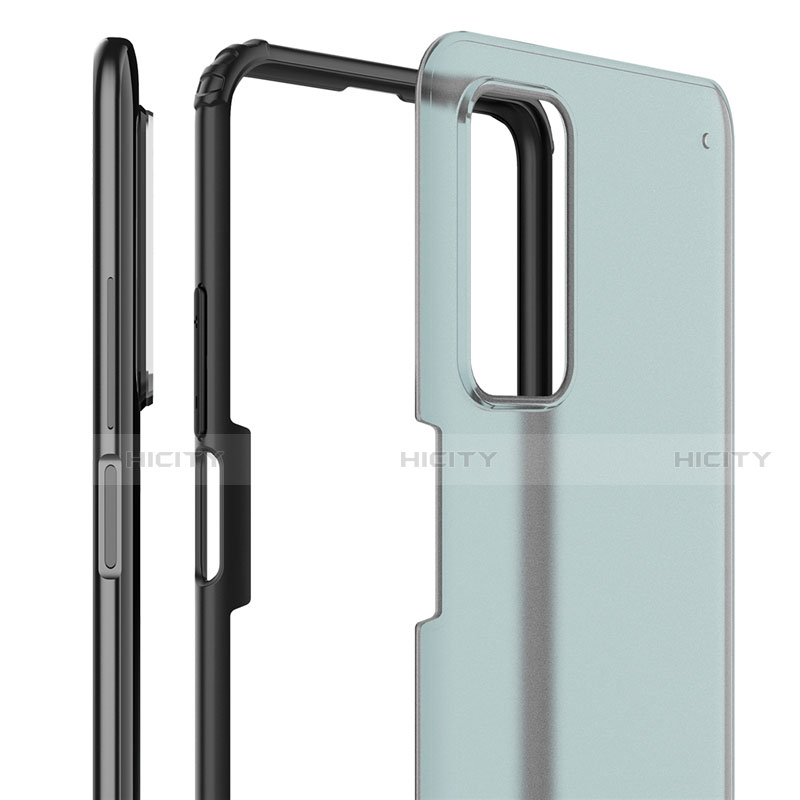 Silikon Schutzhülle Rahmen Tasche Hülle Durchsichtig Transparent Spiegel M01 für Xiaomi Mi 10T 5G