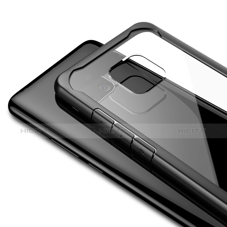 Silikon Schutzhülle Rahmen Tasche Hülle Durchsichtig Transparent Spiegel M02 für Huawei Mate 20 Pro