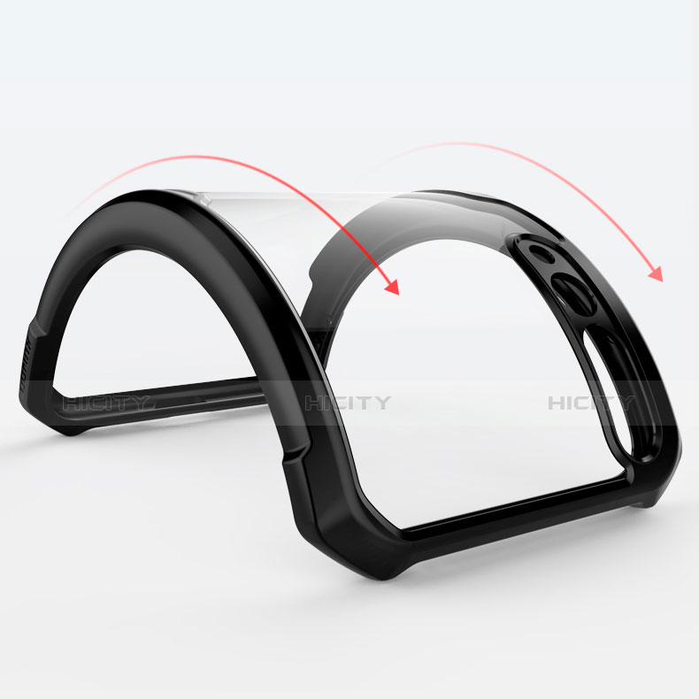 Silikon Schutzhülle Rahmen Tasche Hülle Durchsichtig Transparent Spiegel M03 für Huawei P20 Pro