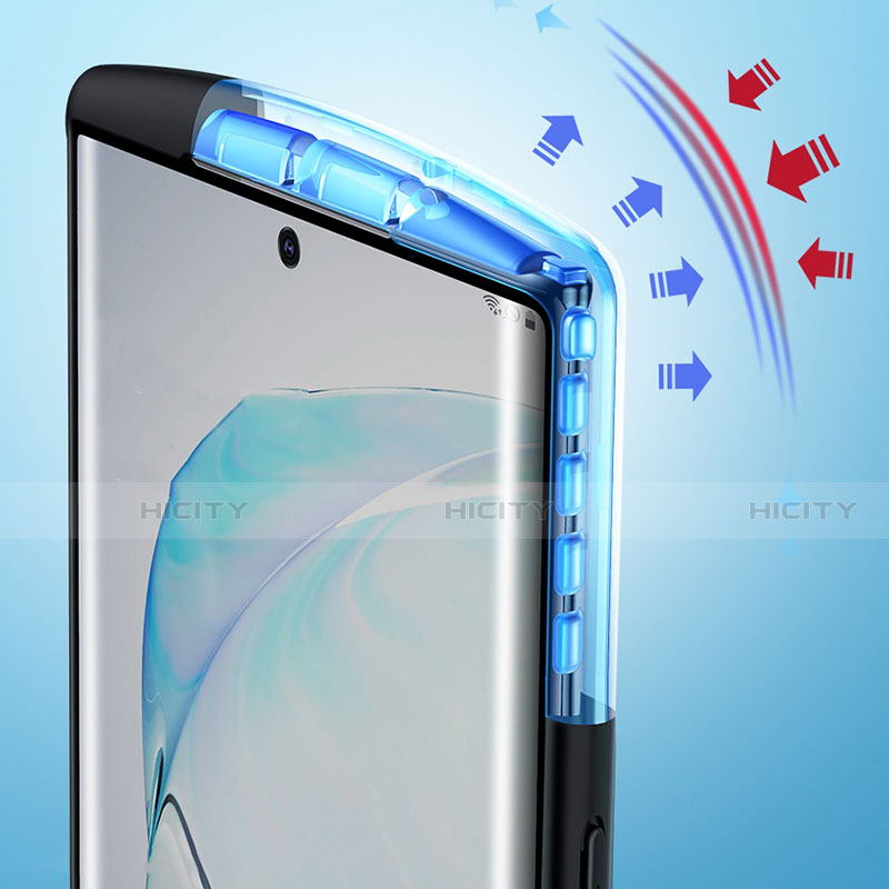 Silikon Schutzhülle Rahmen Tasche Hülle Durchsichtig Transparent Spiegel M04 für Samsung Galaxy Note 20 Ultra 5G groß