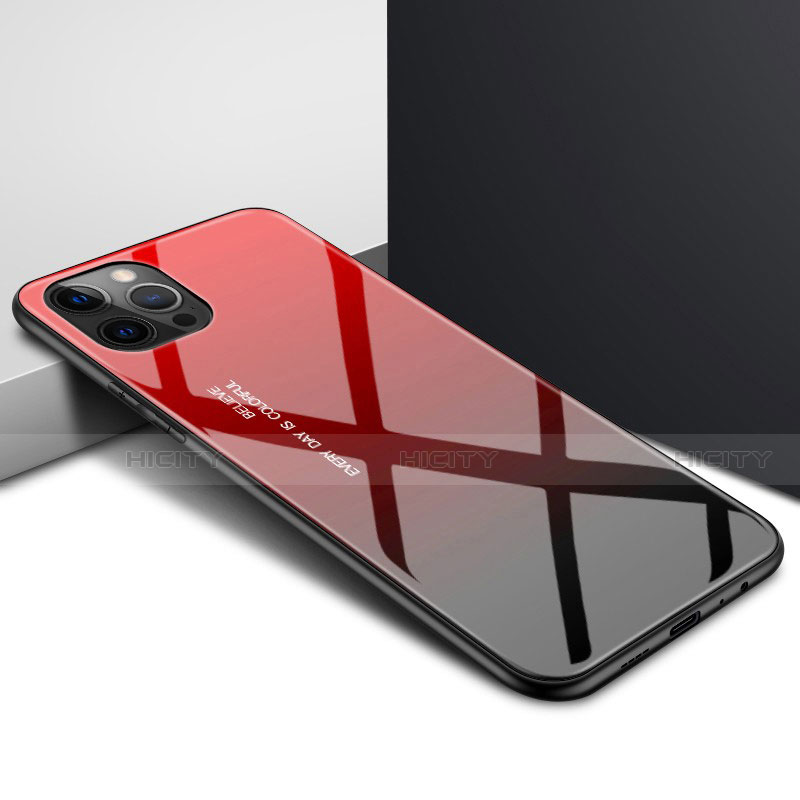 Silikon Schutzhülle Rahmen Tasche Hülle Durchsichtig Transparent Spiegel N01 für Apple iPhone 12 Pro Max
