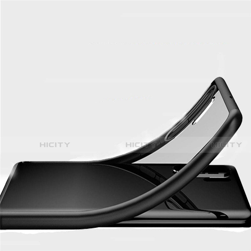 Silikon Schutzhülle Rahmen Tasche Hülle Durchsichtig Transparent Spiegel Z01 für Huawei P30 Pro