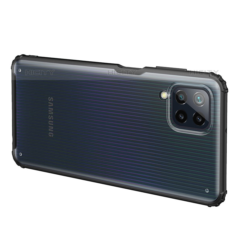 Silikon Schutzhülle Rahmen Tasche Hülle Durchsichtig Transparent WL1 für Samsung Galaxy M32 4G