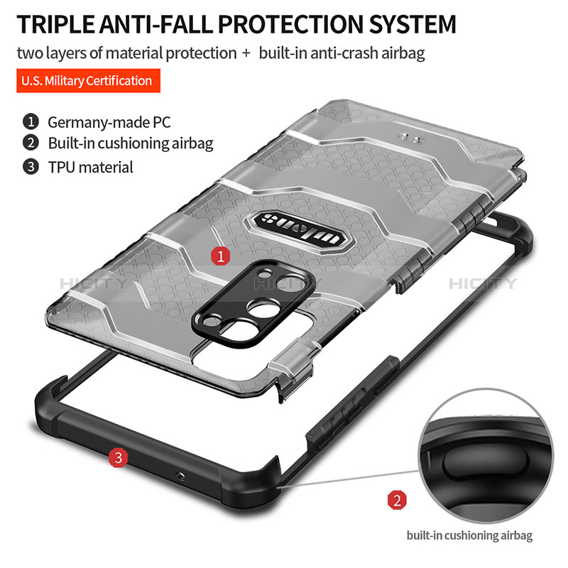 Silikon Schutzhülle Rahmen Tasche Hülle Durchsichtig Transparent WL1 für Samsung Galaxy S20 5G groß