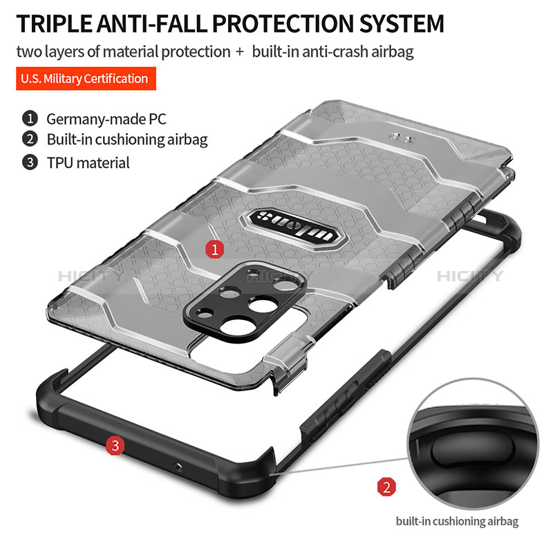 Silikon Schutzhülle Rahmen Tasche Hülle Durchsichtig Transparent WL1 für Samsung Galaxy S20 Plus 5G