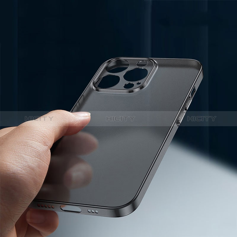 Silikon Schutzhülle Rahmen Tasche Hülle Durchsichtig Transparent WT1 für Apple iPhone 13 Pro groß