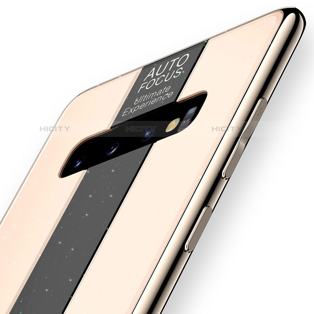 Silikon Schutzhülle Rahmen Tasche Hülle Spiegel A01 für Samsung Galaxy S10 5G groß